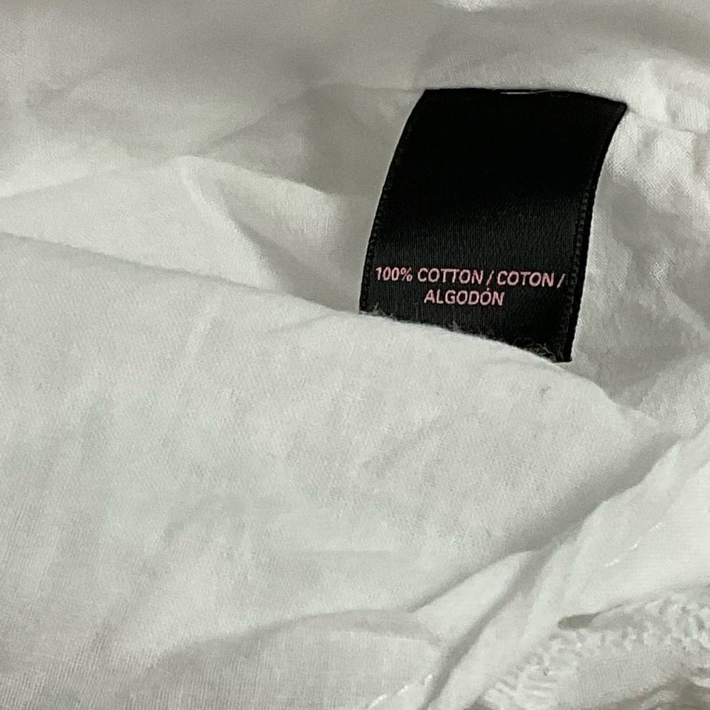 Victoria's Secret White Eyelet Lace Fit Flare Cut Out Fitted Sleeveless Dress 6 - Picture 9 of 13